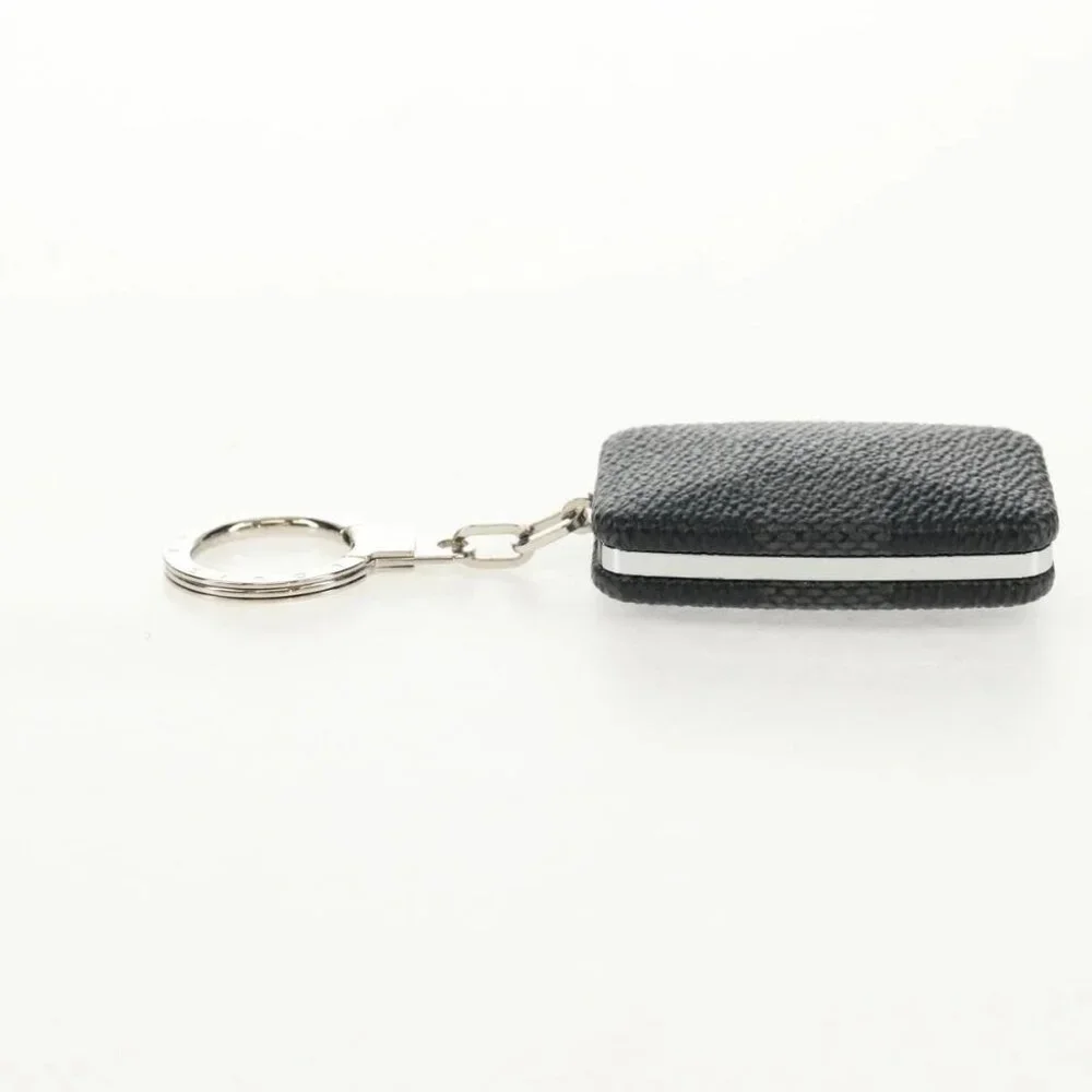 LOUIS VUITTON Damier Graphite Astropill Key Holder M66123 LV Auth 159490M - Picture 9 of 13